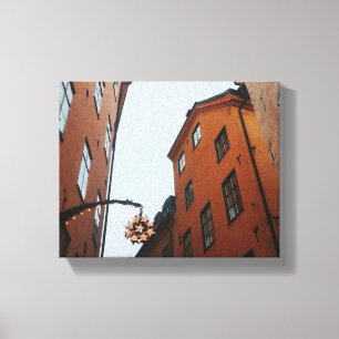 Stockholmer Altstadt Leinwanddruck