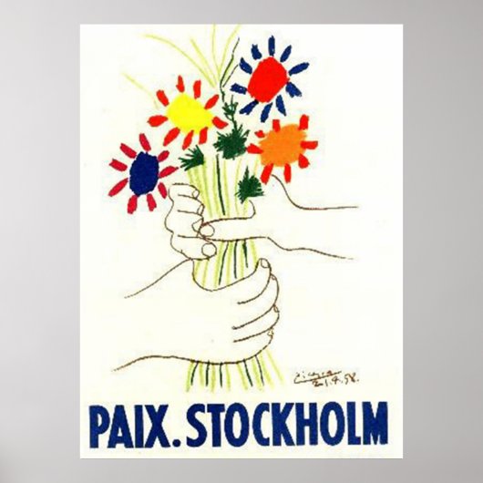 Stockholmer Plakat (Vorne)
