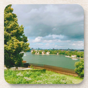 Stockholmer Stadtbild Getränkeuntersetzer