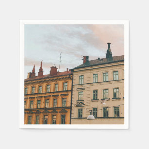Stockholmer Stadtbild Serviette
