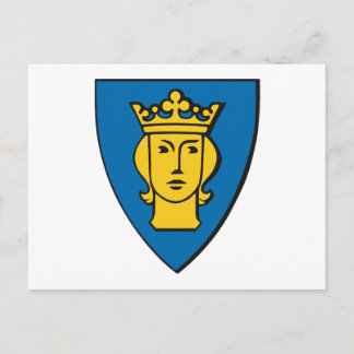 Stockholmer Wappen Postkarte