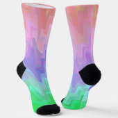 Stöckige, strahlende Socken (Gewinkelt)