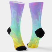 Stöckige, strahlende Socken (Gewinkelt)