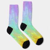 Stöckige, strahlende Socken (Rechts)