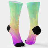 Stöckige, strahlende Socken (Gewinkelt)