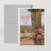 Stocking Postkarte (Vorne/Hinten)