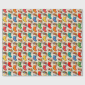Stockings Filled Geschenkpapier (Flach)