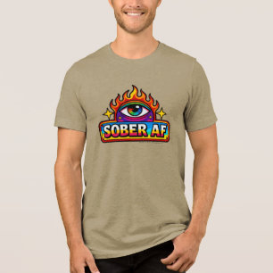 Stocknüchtern -  Tri-Blend shirt