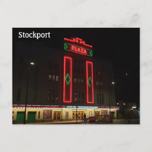 Stockport Plaza Postkarte