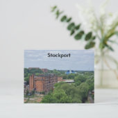Stockport Postkarte (Stehend Vorderseite)