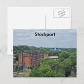 Stockport Postkarte (Vorne/Hinten)
