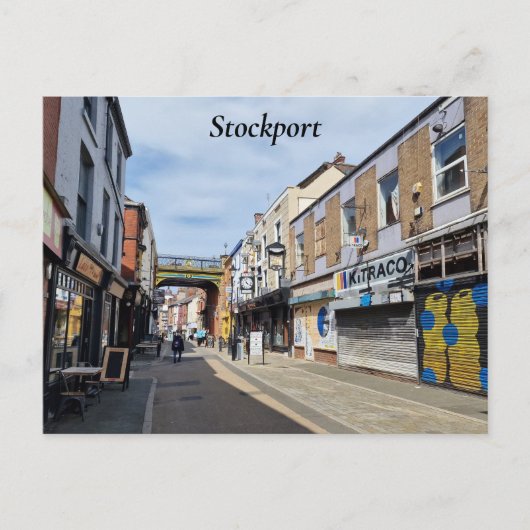 Stockport Postkarte (Vorderseite)