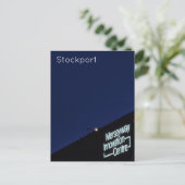 Stockport Postkarte (Stehend Vorderseite)