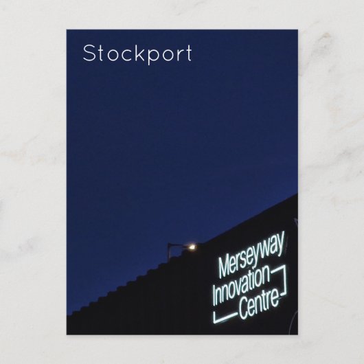 Stockport Postkarte (Vorderseite)