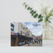 Stockport Postkarte (Stehend Vorderseite)