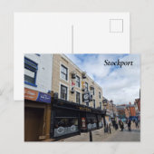 Stockport Postkarte (Vorne/Hinten)