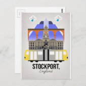 Stockport Postkarte (Vorne/Hinten)