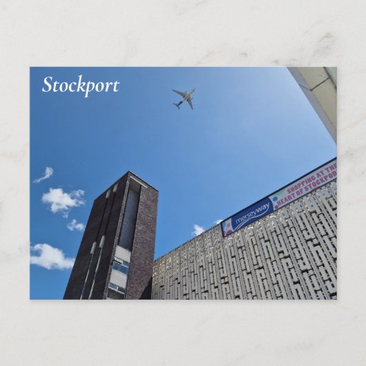 Stockport Postkarte (Vorderseite)