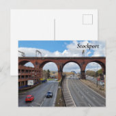 Stockport Postkarte (Vorne/Hinten)