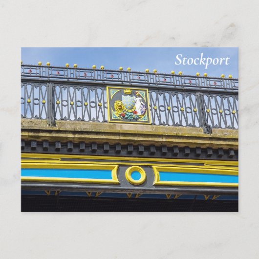 Stockport Postkarte (Vorderseite)