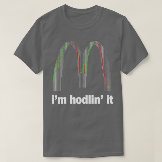 StocksCrypto Hodl-Shirt T-Shirt (Design vorne)