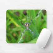Stockspinne - großes Insel mousepad (Mit Mouse)
