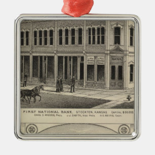 Stockton Beavers Bauernhof, Kansas Ornament Aus Metall