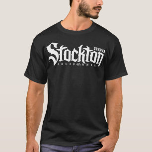 Stockton California 209 CA City Apparel T-Shirt