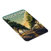 Stockton California Central Valley Magnet (Rechte Seite)
