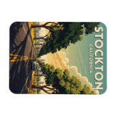 Stockton California Central Valley Magnet (Horizontal)