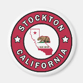 Stockton California Magnet (Vorne)