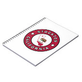 Stockton California Notizblock (Linke Seite)