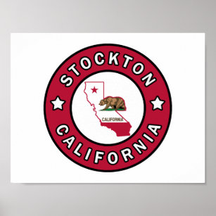 Stockton California Poster
