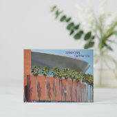 Stockton California Postkarte (Stehend Vorderseite)