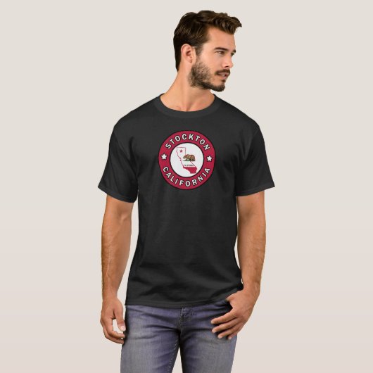 Stockton California T-Shirt (Vorne ganz)