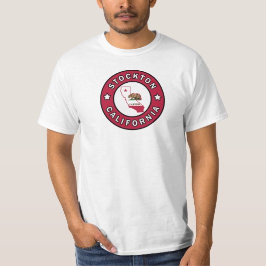 Stockton California T-Shirt (Vorderseite)