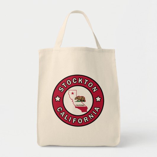 Stockton California Tragetasche (Vorne)