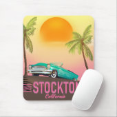 Stockton California USA Mousepad (Mit Mouse)