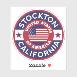 STOCKTON, Kalifornien Aufkleber
