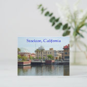Stockton, Kalifornien Postkarte (Stehend Vorderseite)