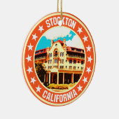 Stockton Keramik Ornament (Rechts)