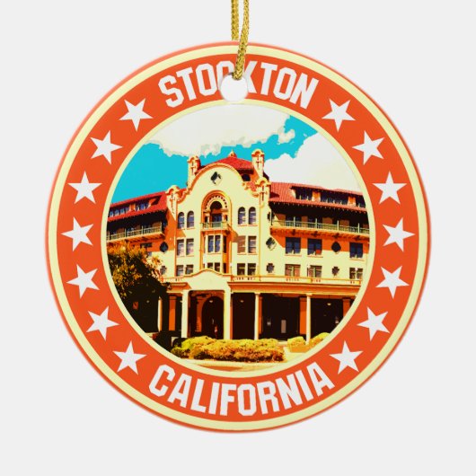 Stockton Keramik Ornament (Vorne)