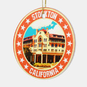 Stockton Keramik Ornament (Links)