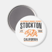 Stockton Magnet (Vorderseite/Rückseite)
