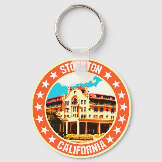 Stockton Schlüsselanhänger (Rückseite)