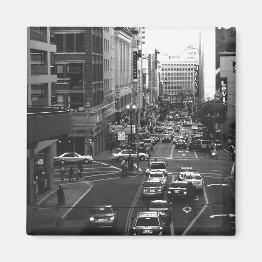 Stockton St. Magnet B/W (Vorne)