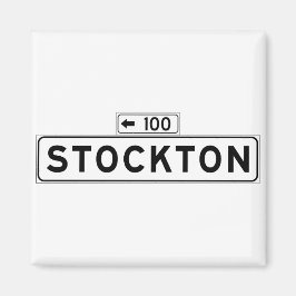 Stockton St., San Francisco Street Sign Magnet