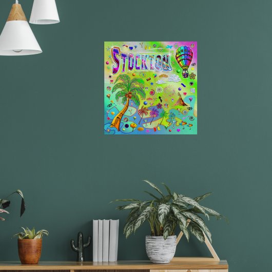 Stockton Timeless Melody Poster (Wohnzimmer 1)