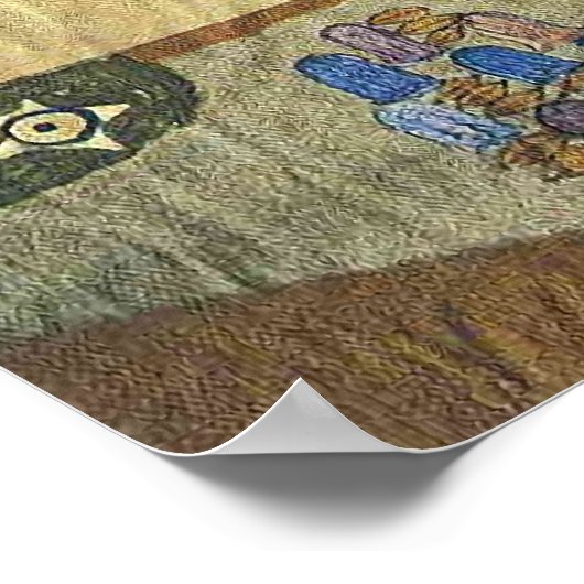 Stoclet Fries Fulfillment Poster (Ecke)