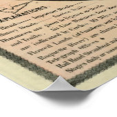 Stoddard Adirondacks 1883 Poster (Ecke)